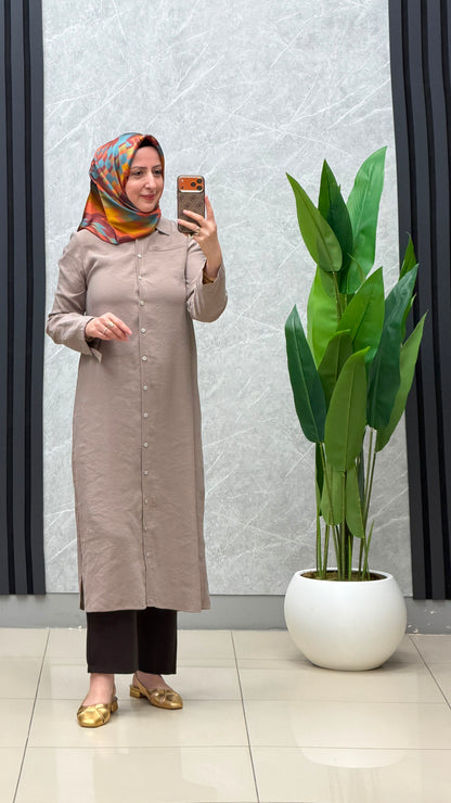 Armine Uzun Boy Gömlek / Tunik AGT1136