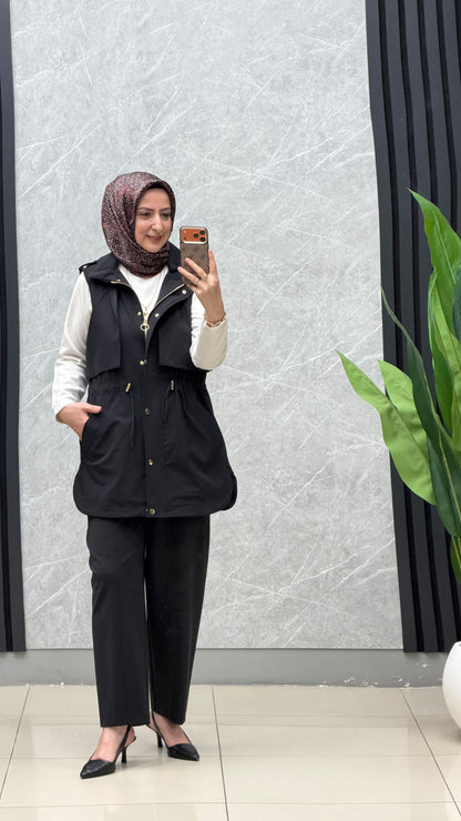 Noşhe Colombiya Astarlı Yelek / Ürün Kodu : 4625