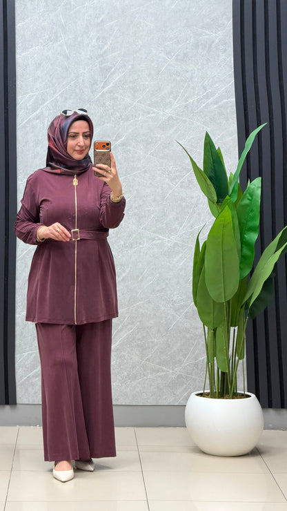 Armine Trend Kemer Detay Takım / Ürün Kodu: 26YT6138