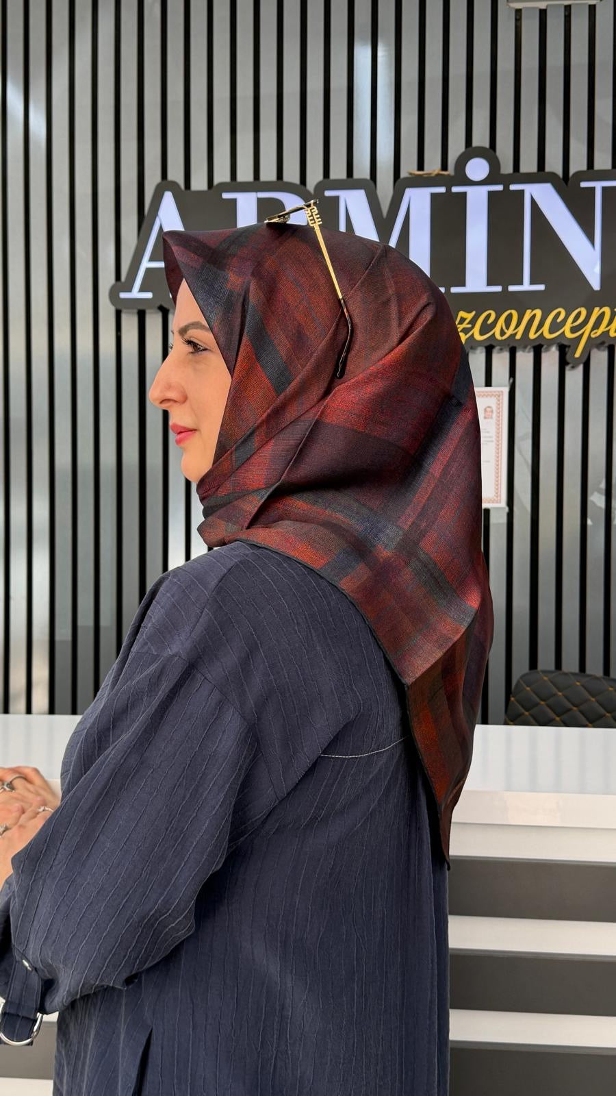 Armine Yeni Sezon Sura İpek Eşarp 2026 Sonbahar-Kış