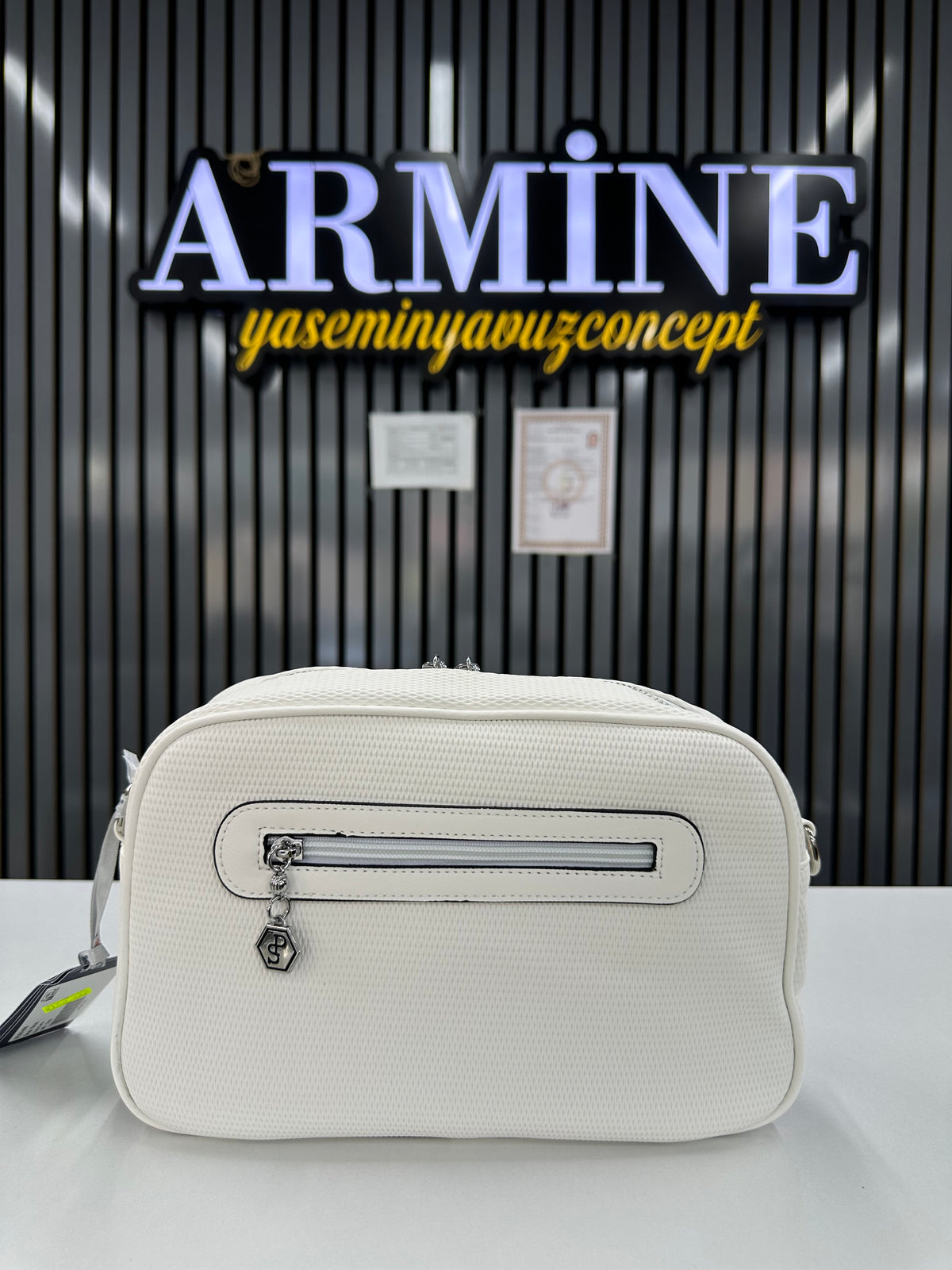 Silver polo çanta / Ürün Kodu SP1094-M86
