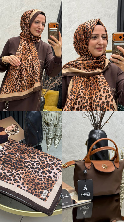 Efdal leopar şal