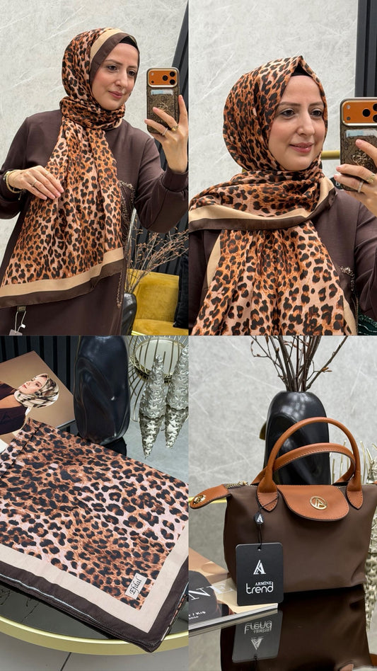Efdal leopar şal