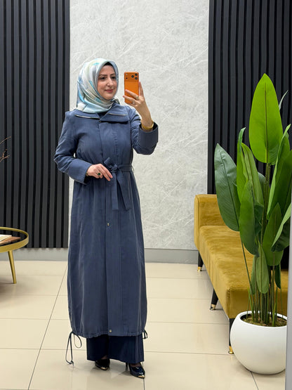 armine trend ipek kupra pardesu/kap 26YT702