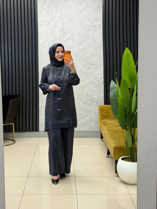 ARMİNE TREND JAKARLI SATEN          26 YT 608