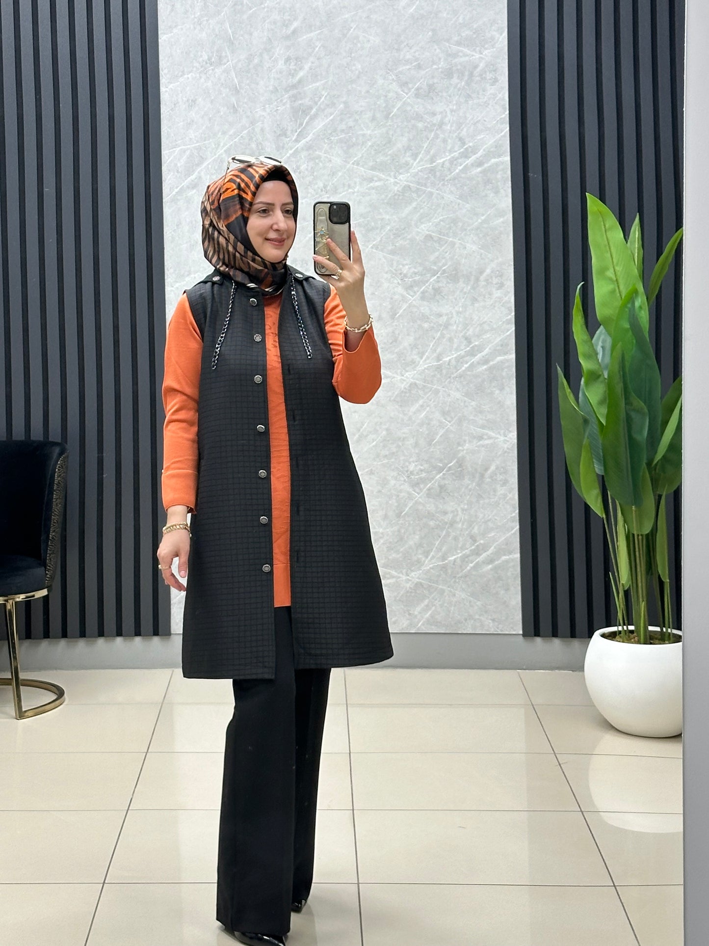 Kapitone kısa boy yelek 🥰