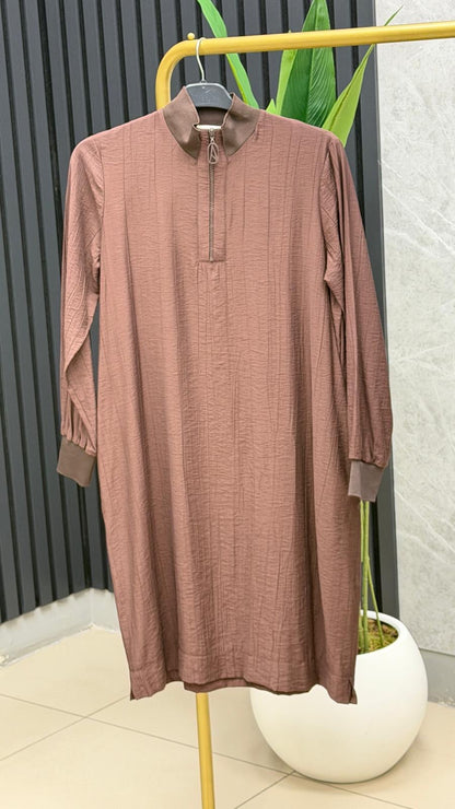 Armine Trend gofre kumaş tunik kod: 26YT462