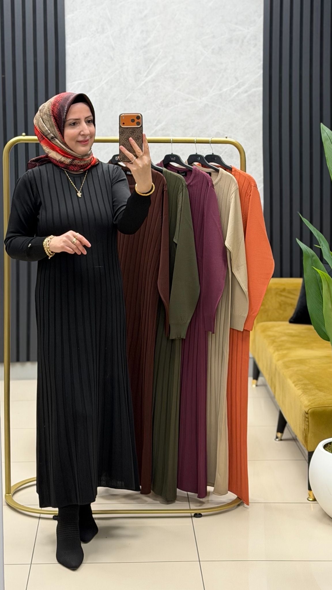 ARMINE TREND TRIKO ELBİSE KTD901