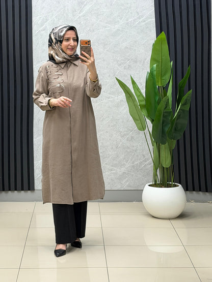 Armine Trend tensel kumaş tunik   kod: 26YT417