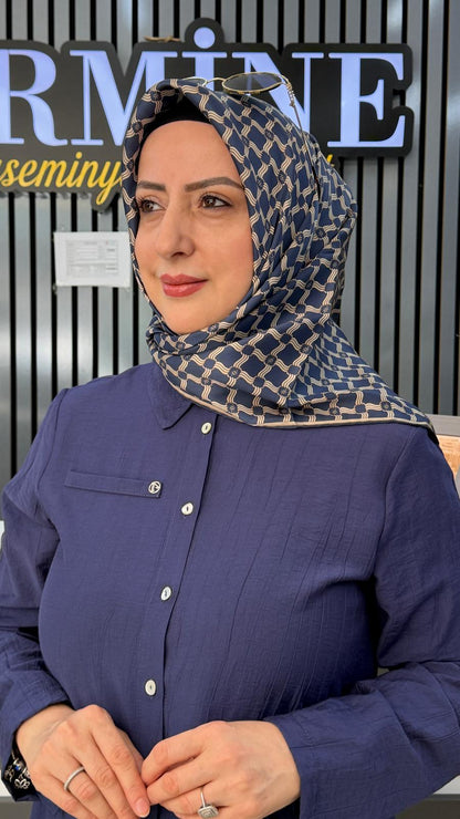 Armine Yeni Sezon Sura İpek Eşarp 2026 Sonbahar - Kış