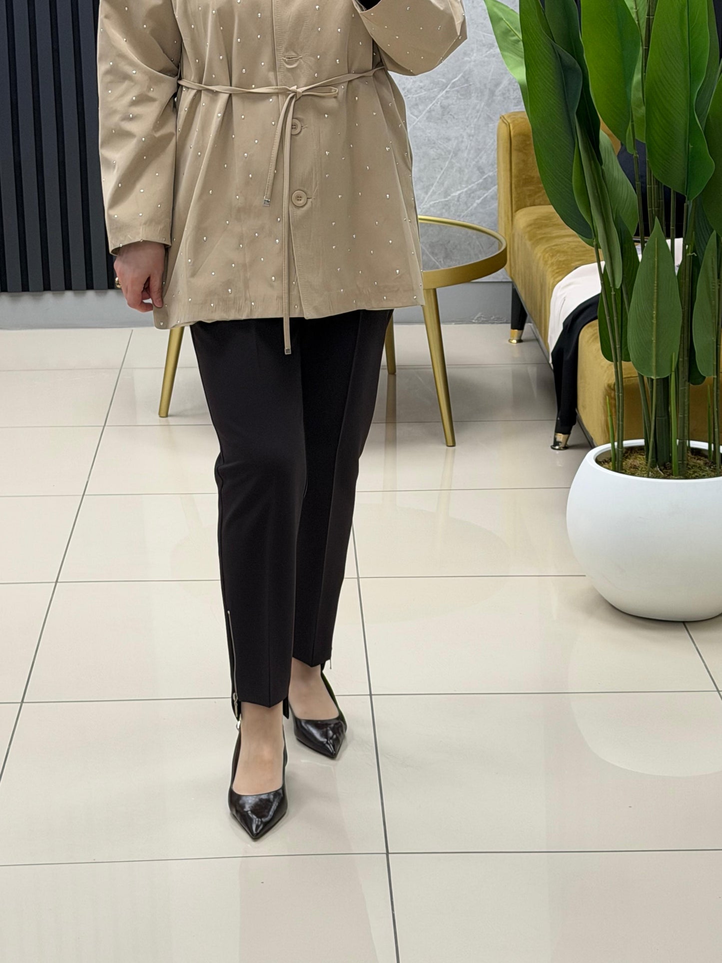 Pantolon  Yusuf ozdemir paçası fermuarlı 1101