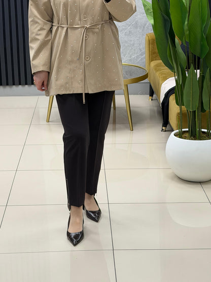 Pantolon  Yusuf ozdemir paçası fermuarlı 1101