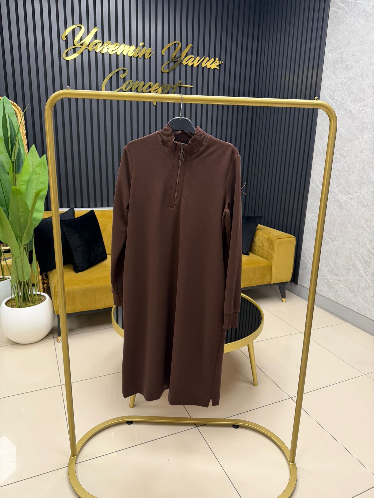 Armine Örme krep kumaş tunik