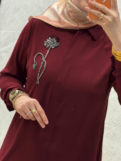 Yelda fendi etek üstü kısa gömlek 
Kod:1176