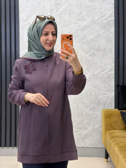 Armine taş işlemeli ceket
Kod:26YT520