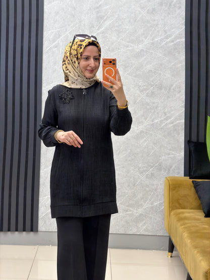 Armine taş işlemeli ceket
Kod:26YT520