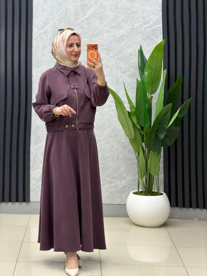 Armine trend spor şık Ceketli etekli takim
Kod: 26YT650