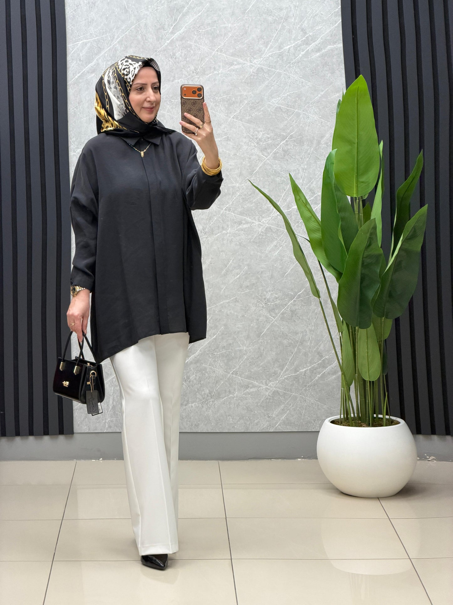 NUSS oversize gömlek Kod : NS26Y3001
